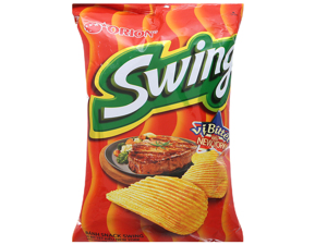 Snack khoai tây vị bít tết kiểu New York Swing gói 90g