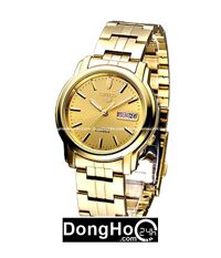 Đồng hồ cơ nam dây thép không gỉ Seiko 5 SNKK76K1