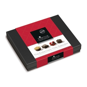 Sô cô la Bianca Belgian Chocolate Extra Dark 70% Selection Assortment hộp 200g