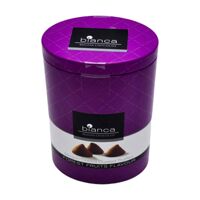 Sô cô la Bianca Belgian Chocolate cocao Dusted Truffles Forest Fruits flavour hộp thiếc 300g