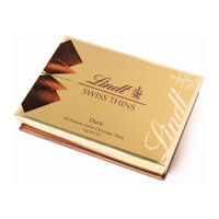 Sô-cô-la Lindt Swiss Dark Thin 125g