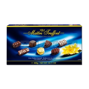 Sô cô la Maitre Truffout Assorted Pralines hộp 400g