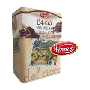 Sô cô la Witor’s Ciokolotti Cocoa Cookies with Chocolate chips 270g