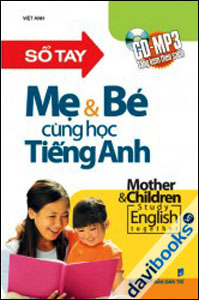 Sổ Tay Mẹ Và Bé Cùng Học Tiếng Anh - Kèm CD