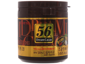 Socola đen Lotte Dream Cacao 56% - hũ 86g