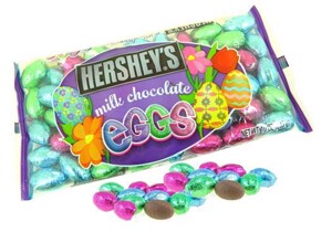 Socola Hersheys Milk Choco Eggs 283g