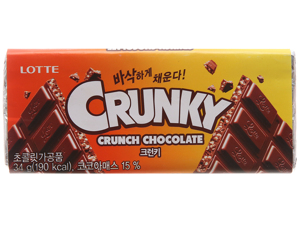 Socola Lotte Crunky - thanh 34g