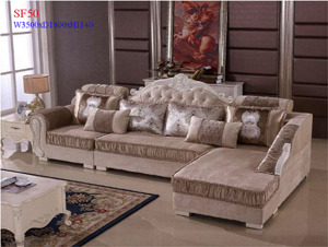 Sofa bọc nỉ hiện đại SF44