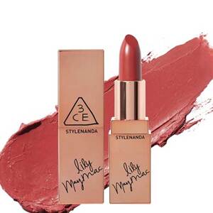 Son 3CE Stylenanda Lily May Mac 118 Holy Rose - Đỏ đất