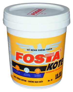 Sơn Chống Thấm Ngoại Thất Fosta Kote - 19 kg