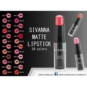 Son môi Sivanna Matte Lipstick 3.2g Thái Lan chính hãng đủ màu - Sivanna Latte