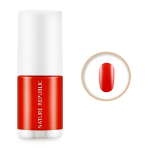 Sơn móng Nature Republic Color & Nature Nail Color #23 Apple Red