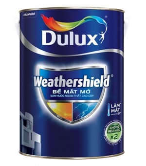 Sơn ngoại thất Dulux Weathershield bề mặt mờ BJ8 - 1 lít