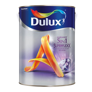 Sơn nội thất Dulux Ambiance 5 in 1 Superflexx siêu bóng Z611B mờ lon 1L