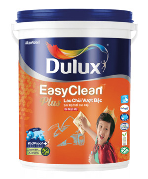 Sơn nội thất Dulux Easyclean lau chùi vượt bậc mặt mờ 74A - 5 lít