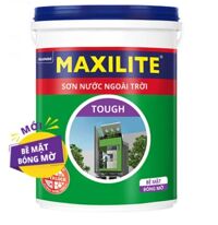 Sơn nước ngoài trời Maxilite Tough bề mặt bóng mờ 28CB - 5 lít