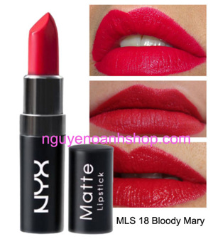 Son Nyx Matte Màu MLS18 Bloody Mary