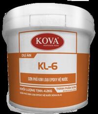 Sơn phủ kim loại Epoxy hệ nước Kova KL-6