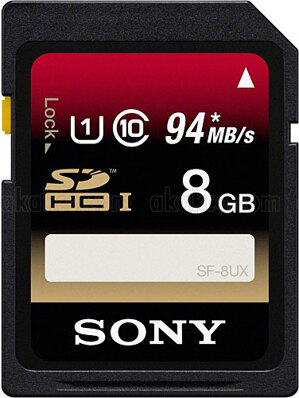 Thẻ nhớ Sony SF-8UX - 8GB