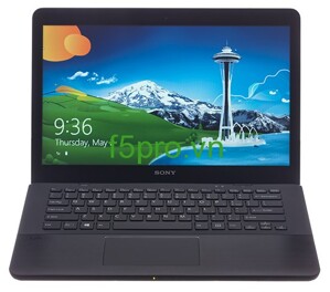 Laptop Sony Vaio Fit SVF 14A15CX/B (3337-8-750) - Intel Core i5-3337U 1.8GHz, 8GB RAM, 750 GB HDD, Intel HD graphics 4000, 14 inh