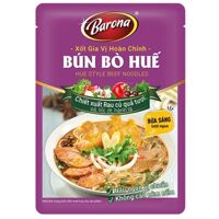 Sốt gia vị hoàn chỉnh Barona Bún Bò Huế 80g