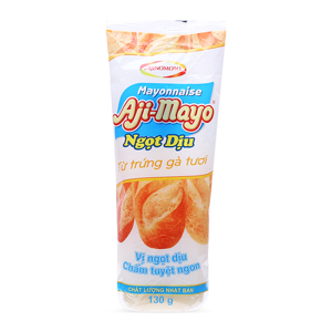 Sốt mayonnaise ngọt dịu Aji-mayo tuýp 130g