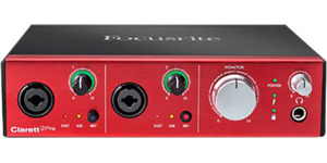 Sound card Focusrite Clarlett 2Pre