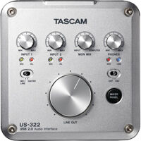 Soundcard thu âm Tascam US-322