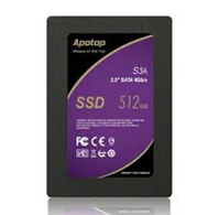 Ổ cứng SSD APOTOP Series™ S3A 512GB SATA 3 6GB/S  2.5" (Đọc 520MB/s, Ghi 420MB/s)