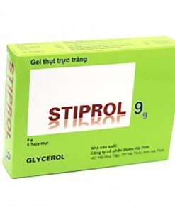 Stiprol 3G hỗ trợ trị táo bón, nhuận tràng hộp 6 gói