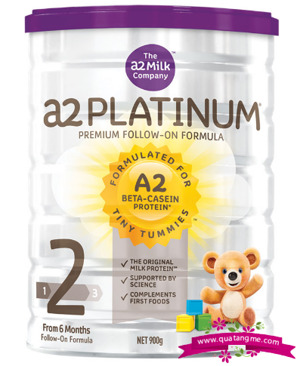 Sữa A2 Platinum số 2 Follow On Formula Stage 900g