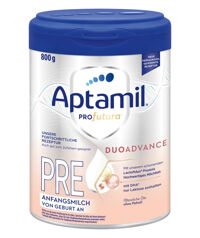 Sữa Aptamil Đức Profutura Duoadvance PRE hộp bạc 800g