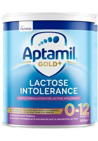 Sữa Aptamil Gold Lactose Intolerance cho bé bất dung nạp lactose hộp 900g