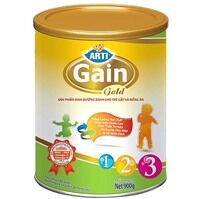 Sữa bột Arti Gain Gold 123 - 900g (dành cho trẻ từ 6 tháng đến 36 tháng)