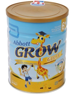 Sữa bột Abbott Grow Gold 6+ 900g (từ 6 tuổi trở lên)