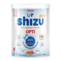 Sữa bột Aiwado Shizu Opti Gold 0+ 810g (0 - 12 tháng)