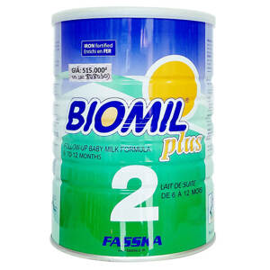 Sữa bột Biomilk số 2 800g trẻ từ 6-12 tháng