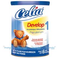 Sữa bột Celia Develop số 1 - hộp 400g (dành cho trẻ từ 0 - 6 tháng)