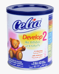 Sữa bột Celia Develop số 2 - hộp 900g (dành cho trẻ từ 6 - 12 tháng)