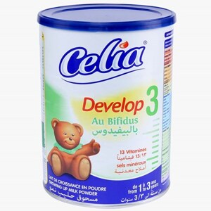 Sữa bột Celia Develop số 3 - hộp 400g (dành cho trẻ từ 1 - 3 tuổi)