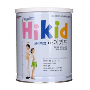 Sữa bột Hikid Premium - hộp 600g (tăng trưởng chiều cao)