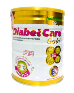 Sữa bột Nutifood Diabetcare Gold - hộp 900g (dành cho người bị tiểu đường)