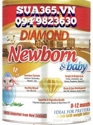 Sữa bột Diamond Newborn & Baby 400g