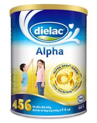 Sữa bột Dielac Alpha 456 - hộp 900g (dành cho trẻ từ 3 tuổi trở lên)