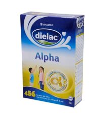 Sữa bột Dielac Alpha 456 - hộp 400g (hộp giấy dành cho trẻ từ 3 tuổi trở lên)