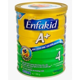 Sữa bột Enfakid A+ 4 - hộp 900g (dành cho trẻ từ 3 - 6 tuổi)