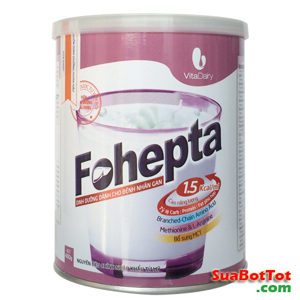 Sữa bột Fohepta - 400g (cho người bệnh gan)