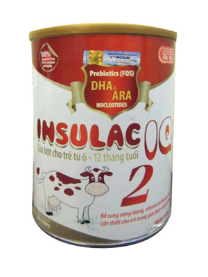 Sữa bột Insulac IQ 2 - hộp 900g