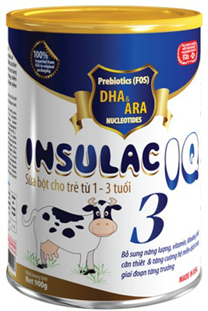 Sữa bột Insulac IQ 3 - hộp 400g