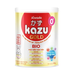 Sữa bột Kazu Bio Gold 0+ 350g c(0 – 12 tháng)